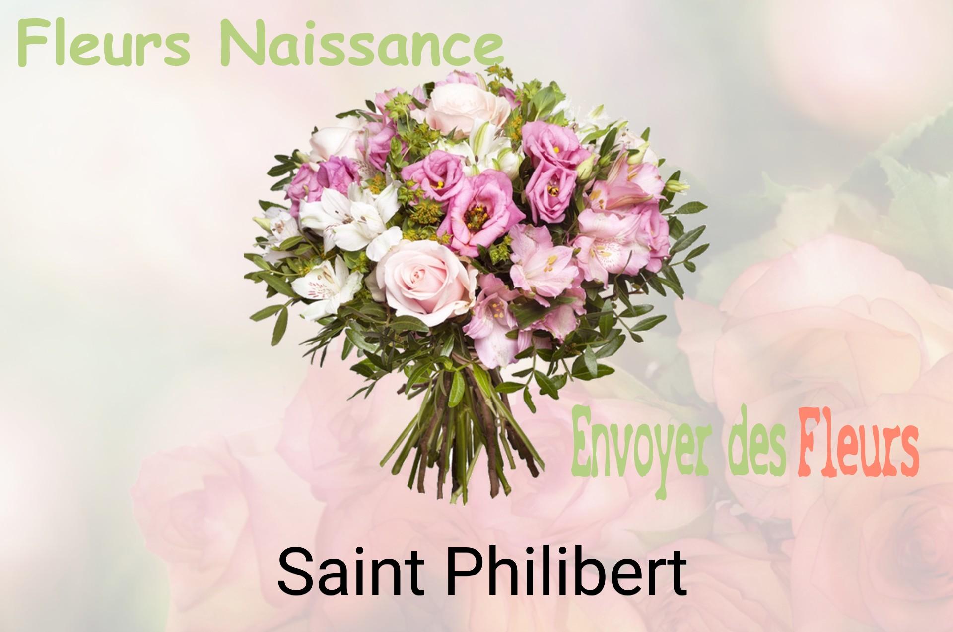 Bouquet de fleurs de naissance livré à Saint-Philibert